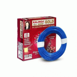 Kalinga Gold 2.5 Sq mm FR PVC Wire (Blue, 90 Mtr)
